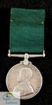 Long service medal: Colonial Auxilary Forces, Lietenant E.A. Burwell, 7th Regiment