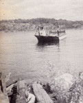 Ferry on the Magnetawan River, circa 1923.