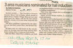 3 Area Musicians Nominated For Hall Induction, Blind River, 2001