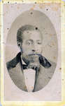 Small Cabinet Card of African American Man by John S. Thom, of Lucan, Ontario [n.d.]
