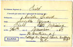 Certificat de mariage de / Marriage certificate of Aurèle Liard & Lucille Vézina