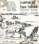 Camp of Two Lakes Flyer side a