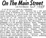 On the Main Street - 18 October 1968