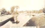Looking East from Lock, Bobcaygeon, Ont.