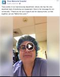 April 8: Message from Tracy (reprocessing, Ross Memorial Hospital)