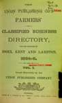 The Union Publishing Co.'s farmers' and classified business directory, for the counties of Essex, Kent and Lambton, 1884-5