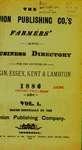 The Union Publishing Co.'s farmer's and business directories for the counties of Elgin, Essex, Kent and Lambton
