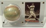 Ted Williams Autographed Baseball with Card