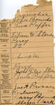 John Bounds and Lina Preffer, Marriage certificate