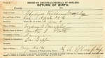 Gladys Vivian Murphy, Birth Registration. Daughter of Gordon A. Murphy and Bertha E. Platt.