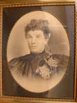 Studio portrait of Mrs. Sarah Ashby Rice
