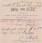 Road Maintenance Invoice, Cramahe Council Accounts, 28 July 1899