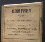 Comfrey root, Griffis Drug Store, Colborne, Cramahe Township