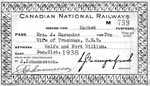 C.N.R Ticket(1938)