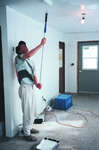 Brian Eagles, painting the new Township offices