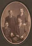 Edward Jamieson with his brothers