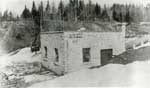 Power House for Holcombe Sawmill, Little Rapids, Circa 1923