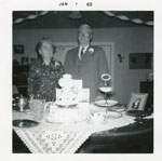 Mr. and Mrs. George Nicholson 50th Wedding Anniversary, 1963