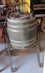 Wooden Barrel Style Butter Churn, Circa 1900
