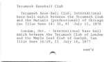 Tecumseh Baseball Club