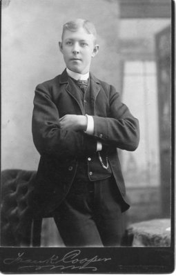 photograph of young man