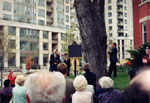 Official opening of John Thompson House, 34 Parkview Avenue, Toronto.  May 2, 1998.   Home of the Ontario Historical Society.