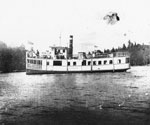 The Glenada with Passengers, Magnetawan River, circa 1930