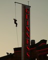 Clifton Hill at Dusk - Guinness Book of World Records Museum sign