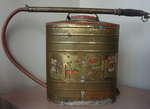 Antique Indian backpack fire extinguisher