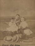 Photograph of Harold, Robert and Edna Lowrey