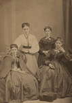 Photograph of Mary Kershaw, Ellen Wilkinson, Salisbury and Ann Jane Clement