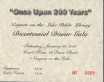 "Once Upon 200 Years" Bicentennial Gala Dinner Tickets