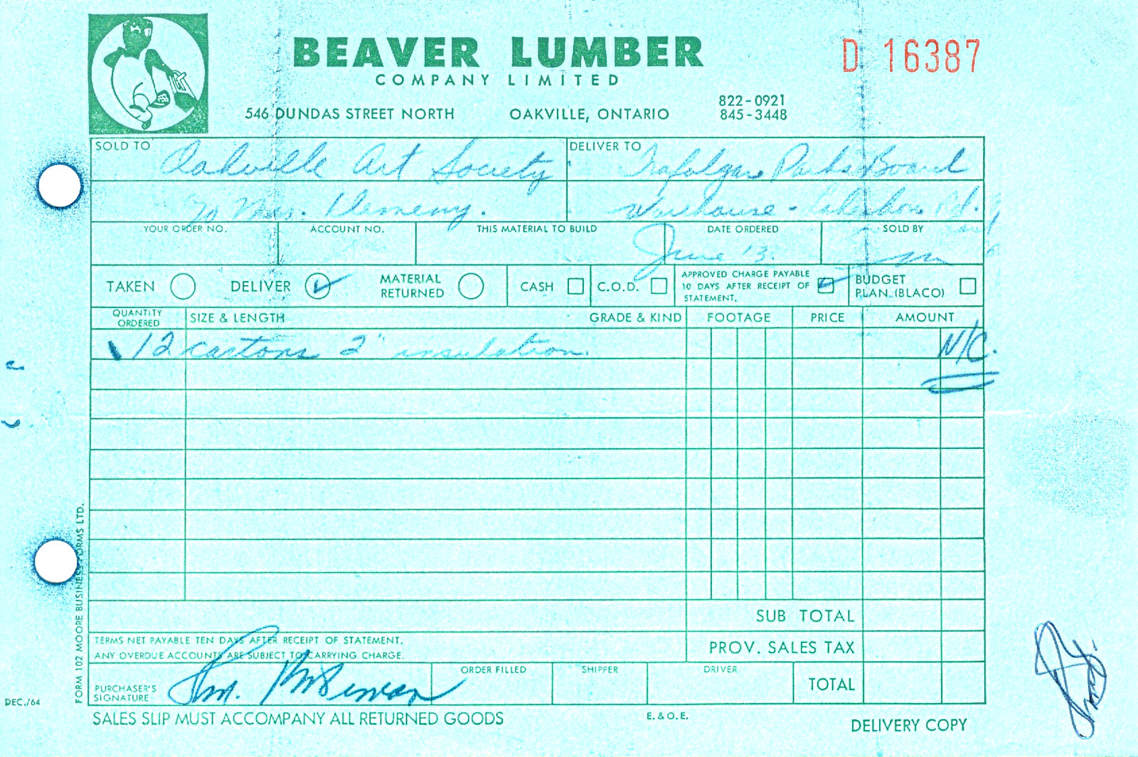 receipt-from-beaver-lumber-showing-no-charge-oakville-images