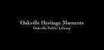 OPL Oakville Heritage Moments: Oakville's Literary History
