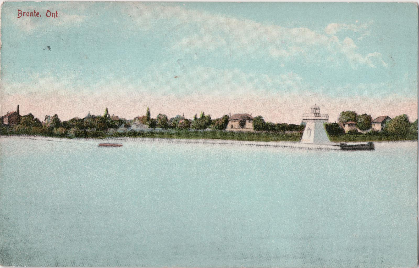 Lighthouse circa 1910, Bronte, Ont. (Provided by Bronte Historical Society)