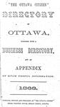 Directory of Ottawa ... 1863