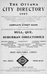 1907 Ottawa City Directory