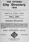 1918 Ottawa City Directory