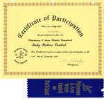 Certificate of Participation to Pat Pollard in the Petawawa & Area 1987 Winter Carnival.