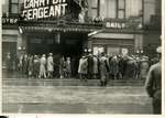 Photograph of opening of Motion Picture "Carry on, Sergeant"in Toronto at the old Regent Theatre.
