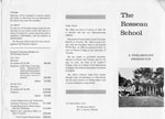 The Rosseau School: A Preliminary Prospectus