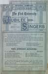 Teresa Vanderburgh's Musical Scrapbook #1 - The Fisk University Jubilee Singers