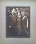 Reverend George W. Barker, Mrs Barker and Muriel