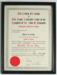 St. John's Ambulance Certificate