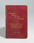 Red Canadian Pacific Railway Company Booklet