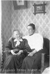 Elizbeth Raney with unknown woman, circa 1920