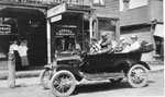 The Kemp Family in their Car, circa 1915