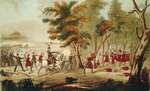 Battle the of Thames and the death of Tecumseh, by the Kentucky mounted volunteers led by Colonel Richard M. Johnson, 5th Oct. 1813