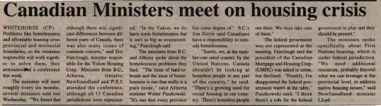 "Canadian Ministers meet on housing crisis"