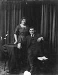 Portrait of Mac and Mame Clark, Thessalon, circa 1940